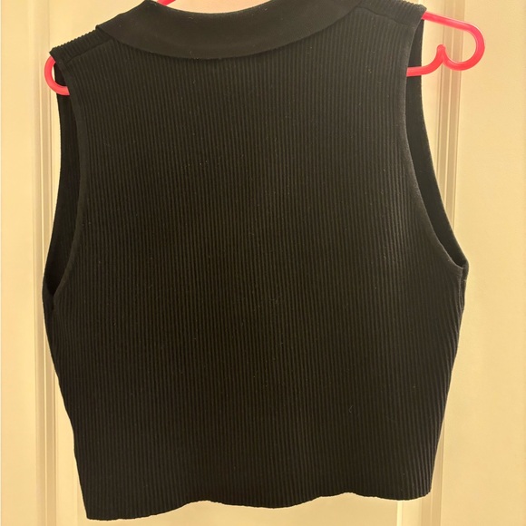 Cropped collared knit - Picture 2 of 2